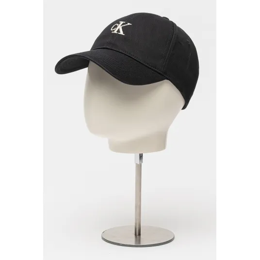 CALVIN KLEIN JEANS, Sapca baseball cu logo brodat, Negru