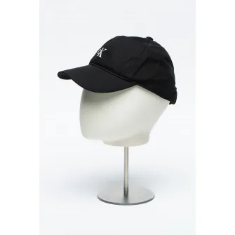 CALVIN KLEIN, Sapca baseball din bumbac organic cu banda velcro, Negru, S-M Standard