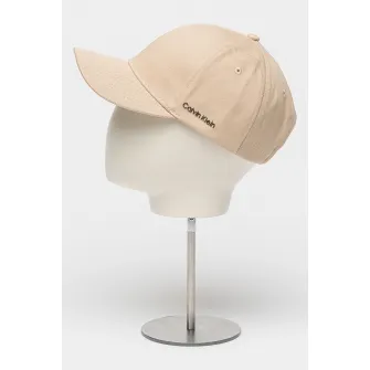 CALVIN KLEIN, Sapca cu logo pe lateral, Bej