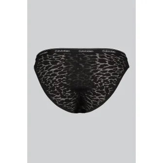 CALVIN KLEIN, Set de chiloti cu banda logo in talie - 3 perechi, Negru, Alb murdar, M