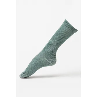 CALVIN KLEIN, Sosete lungi cu imprimeu logo, Alb, Verde feriga, One Size