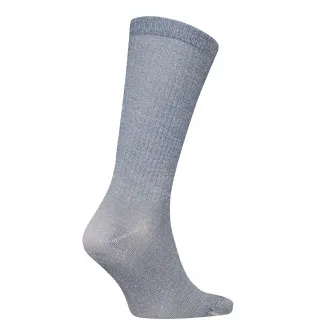 CALVIN KLEIN, Sosete lungi cu imprimeu logo, Albastru prafuit, One Size