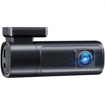 Camera auto de bord duala EUKI D900 5K WiFi, Starlight Night Vision, GPS, 170°, ecran IPS 1.47