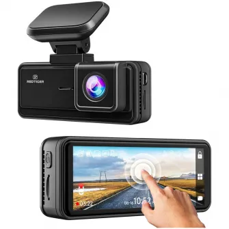 Camera auto de bord REDTIGER F8 4K, WiFi 5G, Night Vision, 160°, ecran tactil 3.18