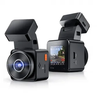 Camera auto de bord Vantrue E1 Lite Mini, WiFi 1080P HDR/30fps, cu control vocal, Night Vision 160°, ecran 1.54