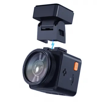 Camera auto de bord Vantrue E1, WiFi 2.7K 1440P HDR/60fps, telecomanda control vocal, Night Vision 160°, ecran 1.54