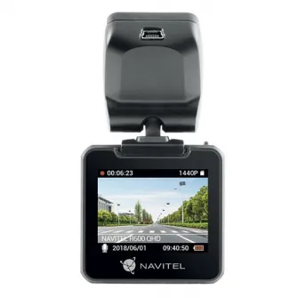 Автомобильный видеорегистратор Navitel R600 Quad HD, экран 2.0, QHD + аудиозапись, обзор 170 градусов, G-сенсор, автозапуск, черный