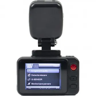 Camera auto DVR PNI Voyager S2500 WiFi, 4K UHD, ecran 2 inch, inregistrare ciclica, monitorizare parcare, detectie miscare, inregistrare video si audio, alimentare 12V/24V
