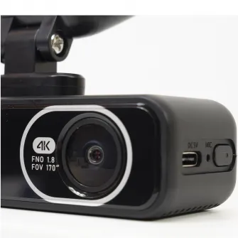 Camera auto DVR PNI Voyager S2600 WiFi 4K Ultra HD, fara display, functie Monitorizare parcare, G-sensor, inregistrare video si audio, alimentare 12V/24V