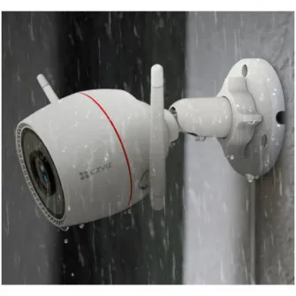 Camera de supraveghere Ezviz H3c 2K Wi-Fi Smart Home, 3MP, 2304 × 1296, Motion Detection, Color Night Vision IR30m, IP67