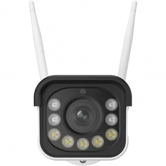 Camera de supraveghere Reolink W430, 8MP, 4K, Wi-Fi 6, 5X Optical Zoom, Lentile motorizate 2.7 mm - 13.5 mm, Color Night Vision, IR 30m, detectie miscare oameni/vehicule/animale, PoE, microfon si difuzor, IP67