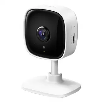 Camera de supraveghere Smart TP-Link Tapo C100 cu Night Vision, Full HD 1080P, Functie Baby Monitor Wireless Audio Video, Detectarea miscarii, Alarma sonora si luminoasa, Two-Way Audio, Mod Privacy, Stocare locala, IP Wi-Fi, Alb