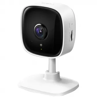 Camera de supraveghere Smart TP-Link Tapo C110 cu Night Vision, Full HD 1080P, Functie Baby Monitor Wireless Audio Video, Detectarea miscarii, Alarma sonora si luminoasa, Two-Way Audio, Mod Privacy, Stocare locala, IP Wi-Fi, Alb
