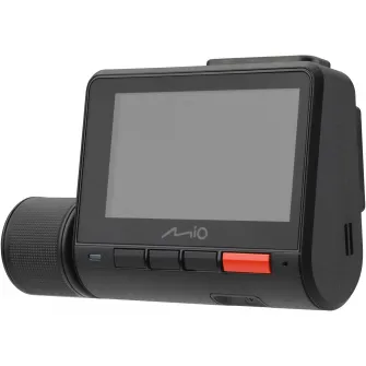 Camera video auto duala Mio MiVue 955WD, 4K/2.5K, HDR, Wi-Fi, GPS, Alerta medie camera radar fix, Negru