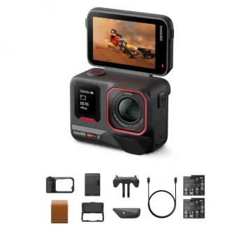 Camera video sport Insta360 Ace Pro 2, 8K, Flash Print Bundle