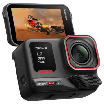 Camera video sport Insta360 Ace Pro 2, 8K, Flash Print Bundle