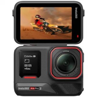 Camera video sport Insta360 Ace Pro 2, 8K, Flash Print Bundle