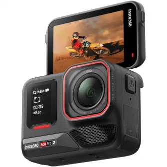 Camera video sport Insta360 Ace Pro 2 Standard, 8K, Negru
