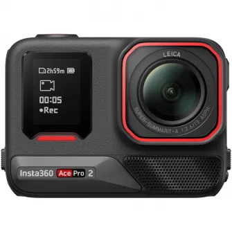 Camera video sport Insta360 Ace Pro 2 Standard, 8K, Negru