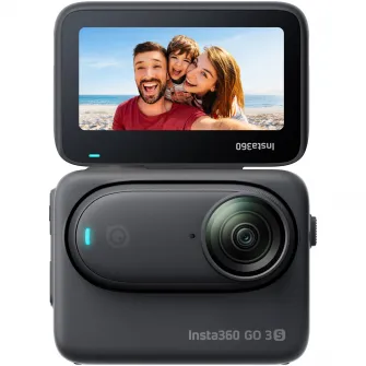 Camera Video Sport Insta360 GO3S, 4K, 128GB, Negru
