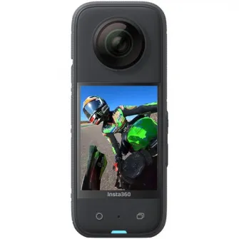 Camera video sport Insta360 One X3 5.7K, 360°, Negru