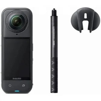 Camera video sport Insta360 X5, 8K, Snowboard Bundle