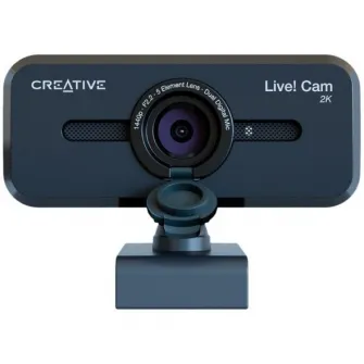 Camera web CREATIVE LIVE! CAM SYNC V3 2K QHD, Zoom Digital 4X, filmare la 95°, 2 microfoane