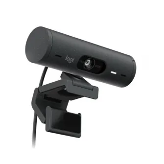Веб-камера Logitech Brio 500, Full HD 1080p, RightLight 4, 90 FoV, USB-C, Privacy - Graphite