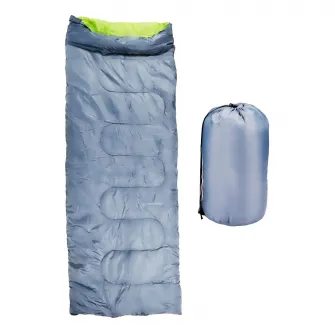 CAMP ACTIVE Sac de dormit 190x72cm 190T gri +10C