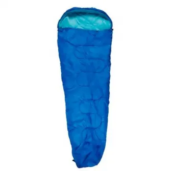 CAMP ACTIVE Sac de dormit mummy 210x80x50 190T albastru +10C