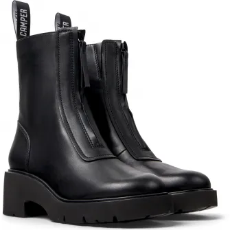 Camper, Botine de piele Milah 51793, Negru, 37