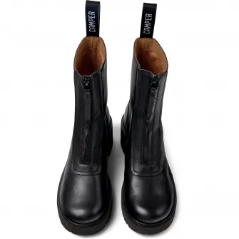 Camper, Botine de piele Milah 51793, Negru, 37