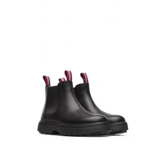 Camper, Ghete Chelsea de piele, Negru, 28 EU