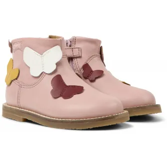 Camper, Ghete de piele Savina Twins 597, Roz, 22 EU