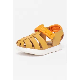 Camper, Sandale fisherman de piele Oruga 737, Maro camel, 25 EU