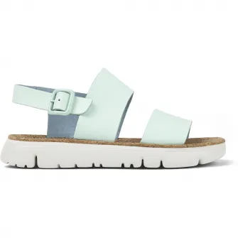 Camper, Sandale slingback de piele Oruga 25747, Albastru, 38