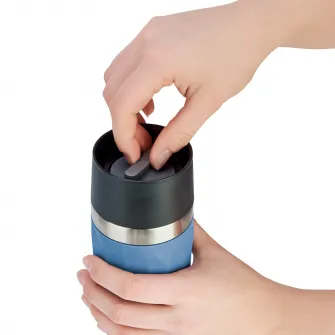 Cana calatorie Tefal Compact, 0.3L, albastru