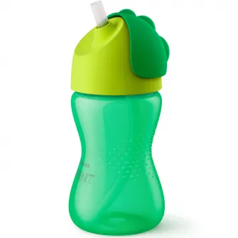 Cana cu pai Philips Avent SCF798/01, 12 luni, 300 ml, Verde