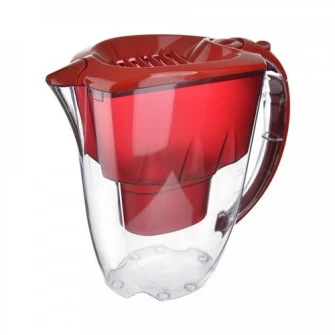 Cana de filtrare cu cartus Aquaphor, model Amethyst Maxfor+, Visiniu