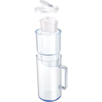 Cana filtranta Aquaphor Glass, sticla, transparenta
