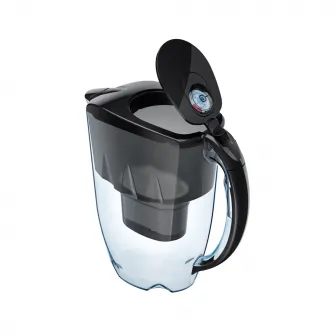 Cana filtranta Aquaphor Jasper 3 filtre, Neagra