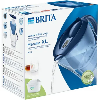 Cana filtranta Brita Marella XL Maxtra PRO, 3.5L, albastra
