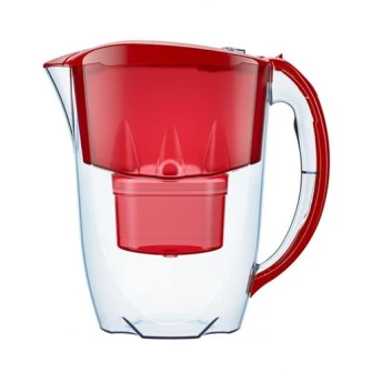 Cana filtranta cu cartus Aquaphor Maxfor+, model Jasper, rosu