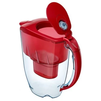 Cana filtranta cu cartus Aquaphor Maxfor+, model Jasper, rosu