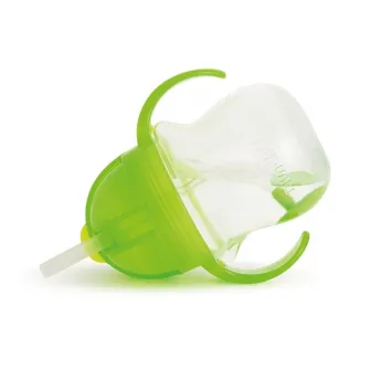Cana Munchkin, Any Angle, Click Lock, Cu Pai Flexibil Si Manere, 207ml, 6L+, Green