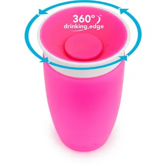 Cana Munchkin, Miracle 360, 296ml, 12L+, Pink
