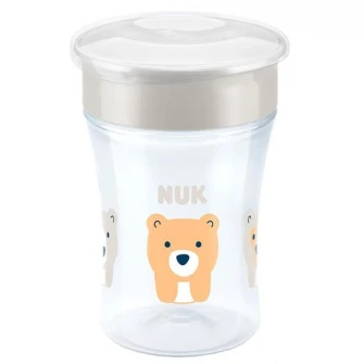Кружка Nuk Evolution Magic, от 8 месяцев, 230 мл, Серый