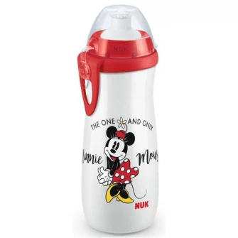 NUK Sport Mickey Mouse push-pull кружка, 36 месяцев +, 450 мл, красный