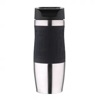 Cana termos Bergner Black Travel, 400ml
