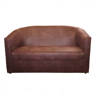 Canapea Nefmob Fretta 120x60x70 cm, culoare Maro Antichizat